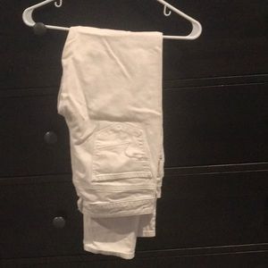 AE white skinny jeans